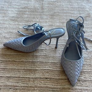 Zara wrap heels size 37